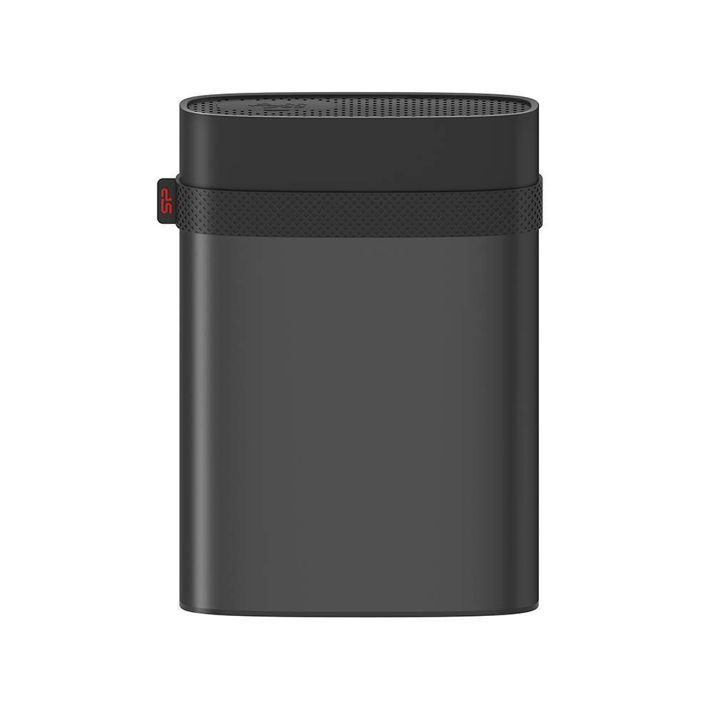 هارد اکسترنال سیلیکون پاور مدل Armor A85B ظرفیت یک ترابایت دارای رابط USB Type-A 3.2